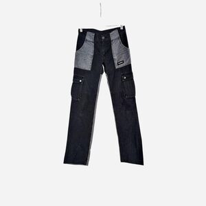 Hysteric Glamour Cargo Pants Black Grey XS Special Forces Grunge Goth